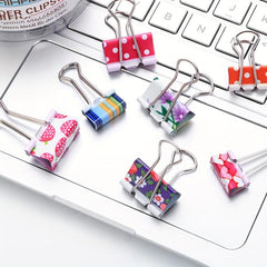 6 Pcs Mixed Sweet Small Fresh Long Tail Ticket Clip Art Retro Document Clip