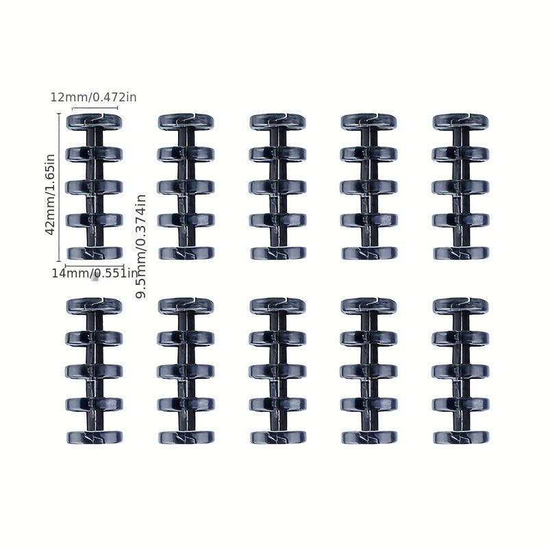 5-Hole Binding Ring Loose Leaf Paper Clip Planner Rings