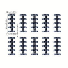 5-Hole Binding Ring Loose Leaf Paper Clip Planner Rings