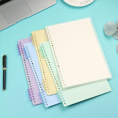 5-Hole Binding Ring Loose Leaf Paper Clip Planner Rings