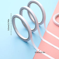 5pcs Strong Ultra thin Double Sided Tape Transparent Stationery