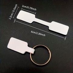Self Adhesive Tag Labels for Jewelry Hanging