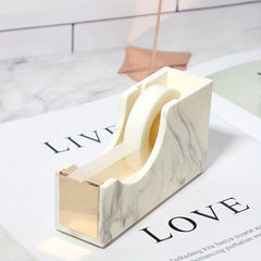 1pc Acrylic Marble Tape Seat Desk Tabletop Supplies