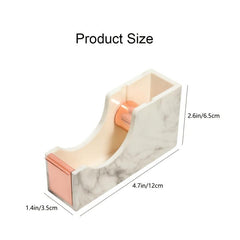 1pc Acrylic Marble Tape Seat Desk Tabletop Supplies