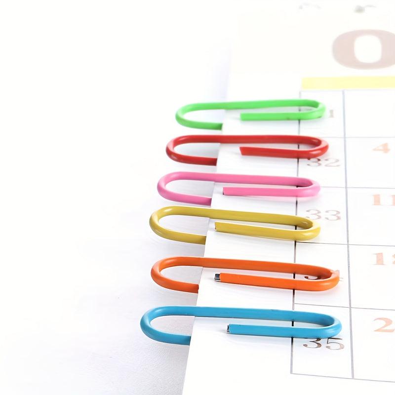 Colored Paper Clips 50pcs Candy Colored Paper Clips Bookmarks