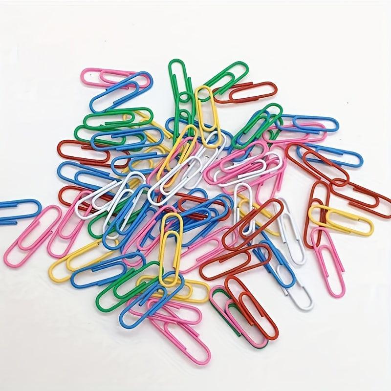 Colorful Plastic Paper Clip Bookmark for Office Stationery