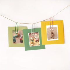 Colorful Plastic Paper Clip Bookmark for Office Stationery
