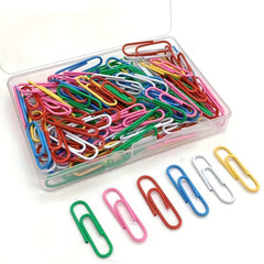 Colorful Plastic Paper Clip Bookmark for Office Stationery