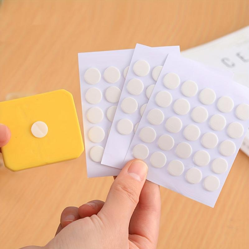 10pcs Double sided Adhesive Transparent Round Sticker