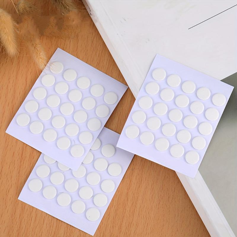 10pcs Double sided Adhesive Transparent Round Sticker