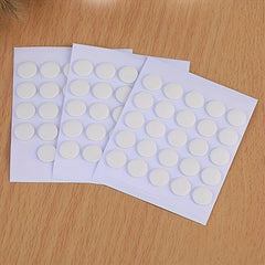 10pcs Double sided Adhesive Transparent Round Sticker
