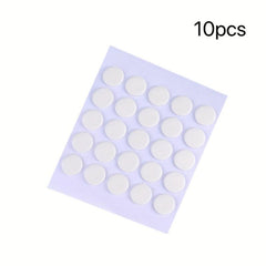 10pcs Double sided Adhesive Transparent Round Sticker