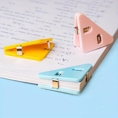 2pcs Corner Clip 90 Degree Book Bill Clip Stationery
