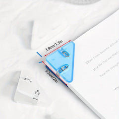 2pcs Corner Clip 90 Degree Book Bill Clip Stationery