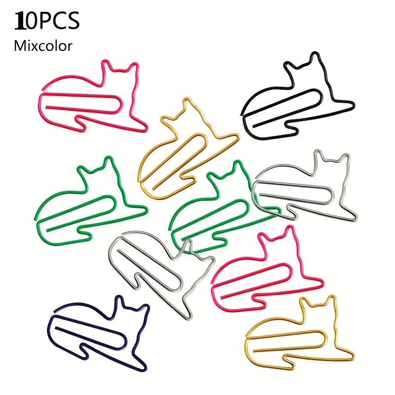 Cute Animal Paper Clips for Desk Organisation