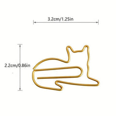 Cute Animal Paper Clips for Desk Organisation