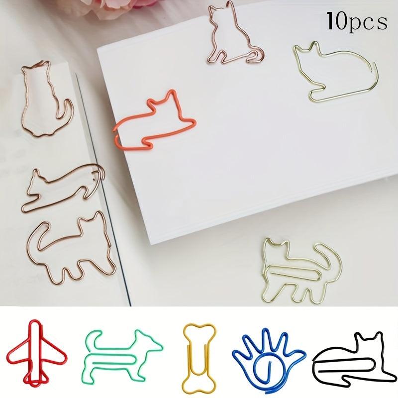 Cute Animal Paper Clips for Desk Organisation