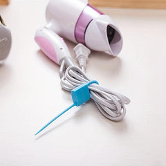 3pcs Silicone Strap Binding Rope Multifunctional Locking Storage Rope