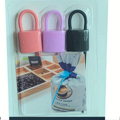 3pcs Silicone Strap Binding Rope Multifunctional Locking Storage Rope