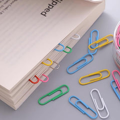 Metal Paper Clip Office Supplies Colored Paper Clip Large File Bookmark
