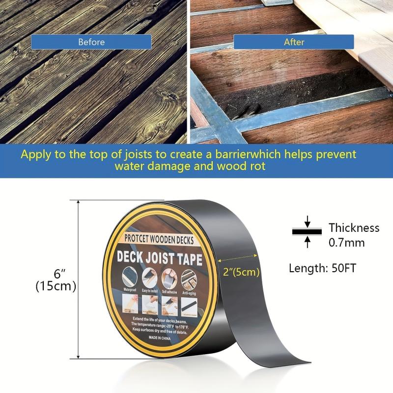 Butyl Rubber Deck Protection Tape High Temp Resistant Steel Structure Tape