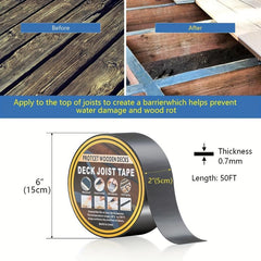Butyl Rubber Deck Protection Tape High Temp Resistant Steel Structure Tape