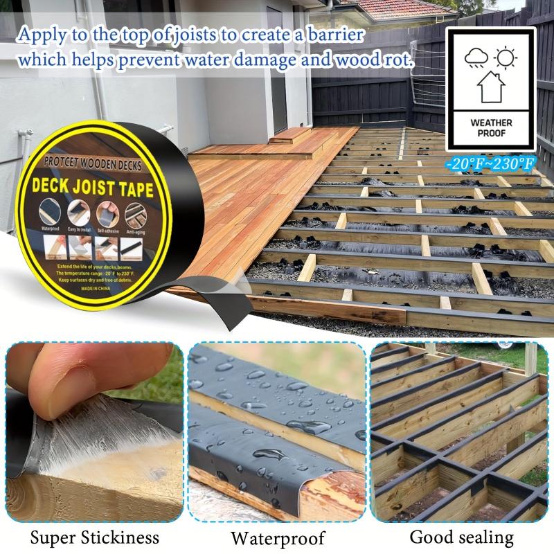 Butyl Rubber Deck Protection Tape High Temp Resistant Steel Structure Tape
