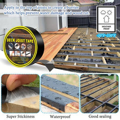 Butyl Rubber Deck Protection Tape High Temp Resistant Steel Structure Tape