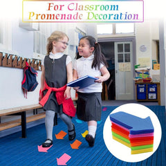 24Pcs Carpet Markers 15 Length Adhesive Dots for Classroom Sit Circles
