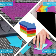 24Pcs Carpet Markers 15 Length Adhesive Dots for Classroom Sit Circles