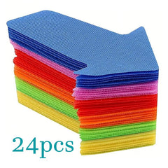 24Pcs Carpet Markers 15 Length Adhesive Dots for Classroom Sit Circles