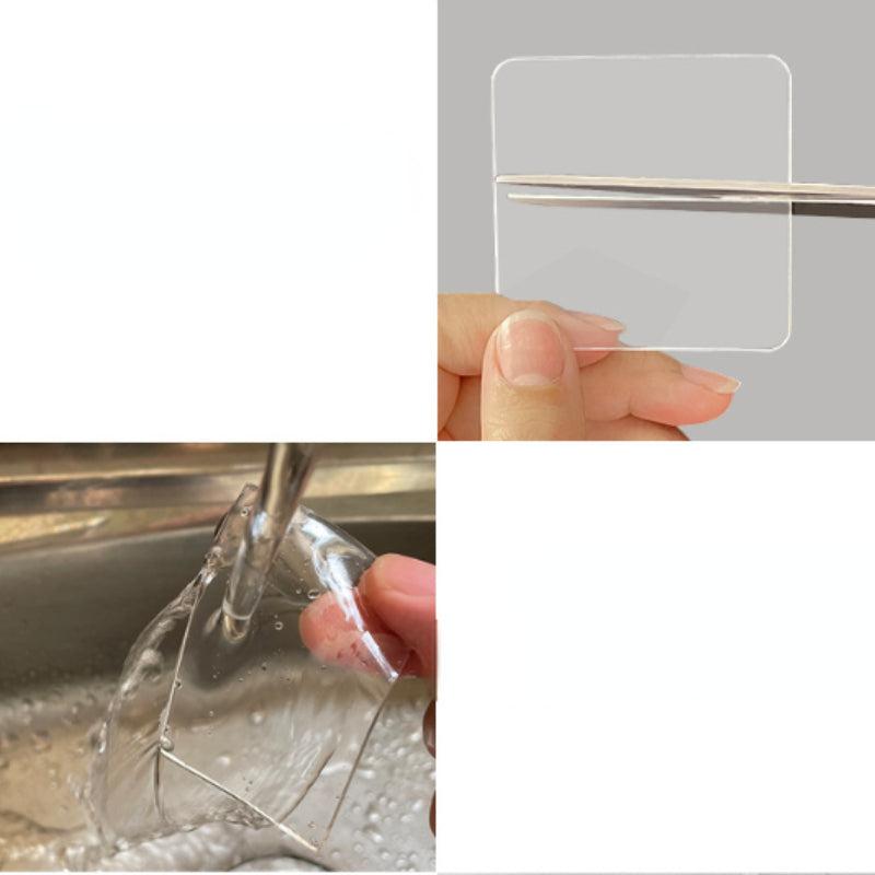 10pcs Nano Double Sided Adhesive Tape - Transparent Strong Invisible