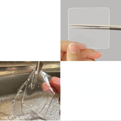 10pcs Nano Double Sided Adhesive Tape - Transparent Strong Invisible
