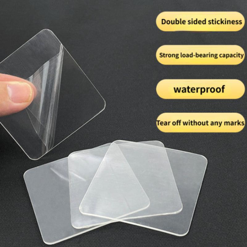 10pcs Nano Double Sided Adhesive Tape - Transparent Strong Invisible