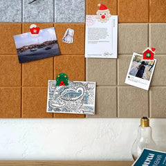 20pcs Christmas Snowflake Cork Board Pushpins