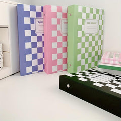 Checkerboard Storage Binder Clip for Classroom Organization