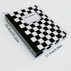 Checkerboard Storage Binder Clip for Classroom Organization