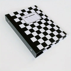 Checkerboard Storage Binder Clip for Classroom Organization