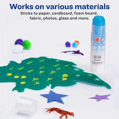 2pcs Fruit Flavored Solid Glue 0.52oz High Viscosity PVA Mate