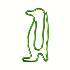 20pcs Penguin & Dolphin Paper Clips Animal Bookmarks Office School Clip