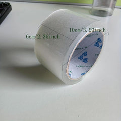 1pc Large Roll Transparent Tape Packing Adhesive Paper Sealing Wide Adhesive
