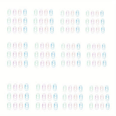 144pcs Heart-shaped Paper Clips Bookmarks for Wedding Party Decorations