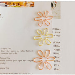 20pcs Mix Colors Metal Paper Clips Bookmarks School Stationery Accessory