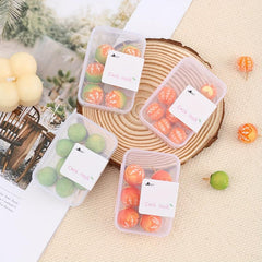 8pcs Orange Cork Nails Creative Picture Nails Kindergarten Hook Big Head Nails