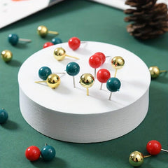 Christmas Office Stationery Set - Paper Clips, Binder Clips, School Supplies