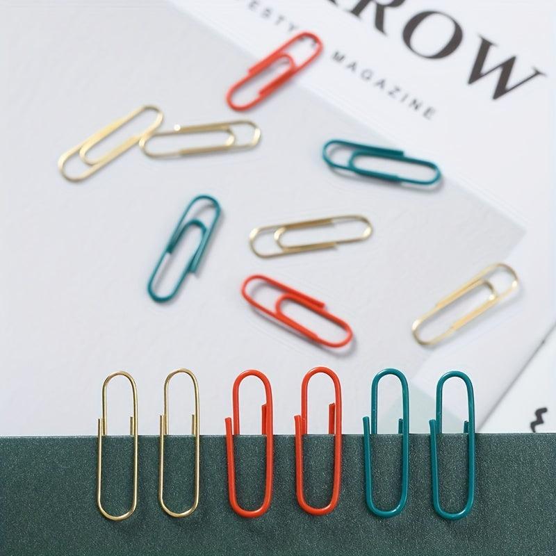 Christmas Office Stationery Set - Paper Clips, Binder Clips, School Supplies