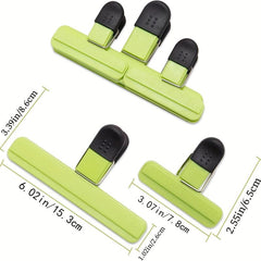 9 Sealing Clips Office Home School 6 Small 3 Large