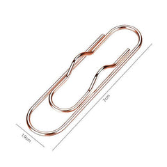 20pcs Purpose Paper Clips Pen Holder Clips Notebook Pin For Journal