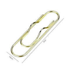 20pcs Purpose Paper Clips Pen Holder Clips Notebook Pin For Journal