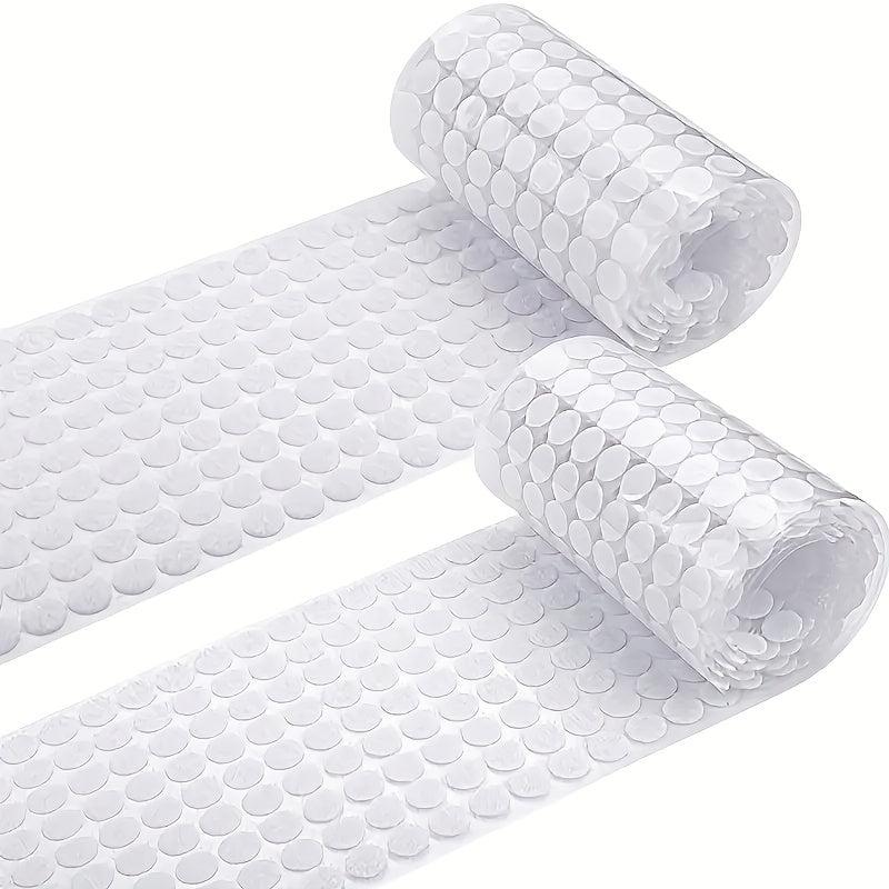600pcs Self Adhesive Dots 0.39in Diameter Hook and Loop Dot Tape